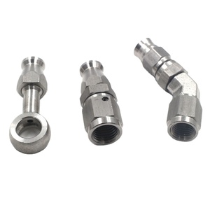 Acier inoxydable <span class=keywords><strong>De</strong></span> <span class=keywords><strong>Frein</strong></span> et D'embrayage PTFE Tuyau AN3 Raccord <span class=keywords><strong>Adaptateur</strong></span> - Product Image 1