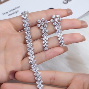 Joyería Messi, Joyería Personalizada MSE-669, Pendientes de Plata con Diamantes Cultivados en Laboratorio, Joyería para Mujer - Product Image 6