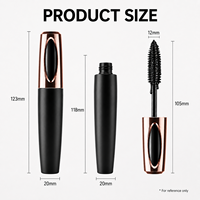 Mascara de luxe or rose allongeant, volumisant, recourbant, waterproof, pour cils, marque privée OEM ODM