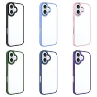 Coque de téléphone portable transparente en acrylique et TPU souple pour iPhone 18 17 16 15 14 Pro Max – Protection renforcée – Offre Spéciale