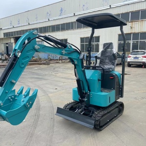 Escavatore da 3 Tonnellate con Cingoli in Gomma e Lama Dozer in Vendita - Product Image 2