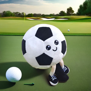 Kunden spezifische Animal Golf Kopf bedeckung für Fahrer Einzigartige Doll Golf <span class=keywords><strong>Head</strong></span> <span class=keywords><strong>cover</strong></span> mit Fußball motiven - Product Image 1