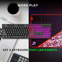 Clavier Gamer Personnalisé en Gros Teclado Rétroéclairé RGB Clavier Mécanique Souris Combinés Clavier et Souris de Jeu pour Ordinateur