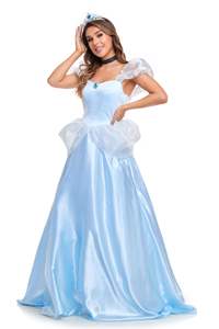 Vestido de Princesa <span class=keywords><strong>Cenicienta</strong></span> Azul Cielo para Cosplay de Halloween 2026, Vestido de Hombros Descubiertos para Actuaciones en Escenario, <span class=keywords><strong>Disfraz</strong></span> de Noche para Cosplay - Product Image 5