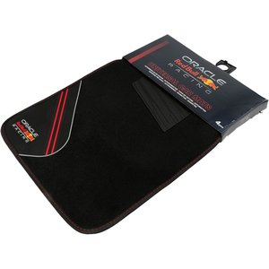 Set tappetini 4 pezzi Racing nero/rosso - Product Image 6
