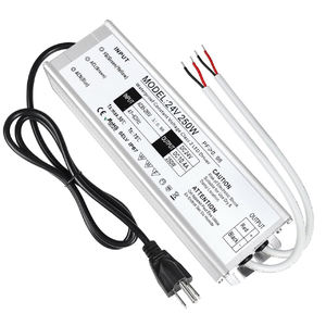Convertisseur LED 250W 24V, alimentation, transformateur étanche IP67, convertisseur 24V 10.4A pour éclairage LED extérieur, industriel, informatique - Product Image 5