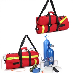 Sac de transport pour bouteille d'oxygène 2L 3L 4L 5L en nylon, portable, pour stockage médical, avec bandoulière et fermeture éclair, marque privée sous licence - Product Image 5
