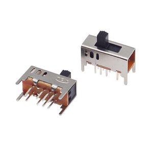 Interruptor de Palanca SS-23D03 de Alta Calidad, 3 Posiciones, 8 Pines (ENCENDIDO-APAGADO-ENCENDIDO), Altura de Palanca de 5 mm y 7 mm, Larga Vida Útil para Herramientas Eléctricas - Product Image 2