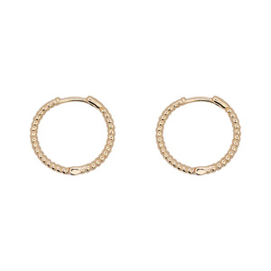 Pendientes de aro circulares de Punk Rock minimalistas de <span class=keywords><strong>Plata</strong></span> de Ley 925 para mujeres y hombres y góticos, Piercing de boda a la moda, joyería con abalorio para la oreja - Product Image 5
