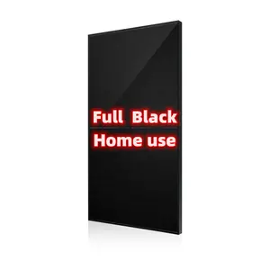 Qnsolar N-type Topcon full black solar panel 410w 425w 450w 470w high Power Generation home use solar panel