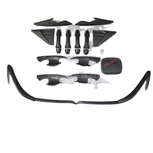 Kit de cromo para coche color negro Negro mate para Fortuner 2016 con alta calidad - Product Image 1