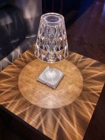 Lampe de table portable moderne réglable en métal flexible à LED