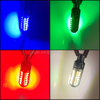 48SMD 3014 Blanco 6000K Flash Giratorio Copia DE SEGURIDAD Lámparas de luz inversa T10 158 579 912 RGB Luz de estacionamiento Coche ultra brillante