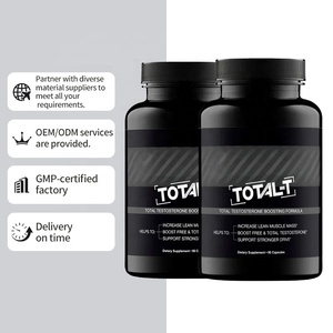תוסף תזונה TOTAL-T פורמולה לחיזוק טסטוסטרון (90 כמוסות) - תומך במסת שריר רזה ומשפר טסטוסטרון - Product Image 4