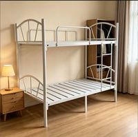 Sommier minimaliste en fer robuste pour matelas, lit superposé Queen portable et extensible pour chambre et école