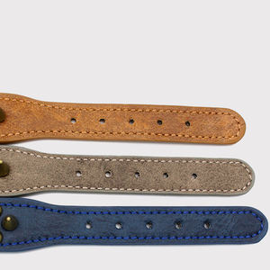 Collar Ajustable de Cuero con Tachuelas para Perros, Collar de Cuero PU con Remaches de Champiñones, Collar Duradero con Remaches para Cachorros - Product Image 4