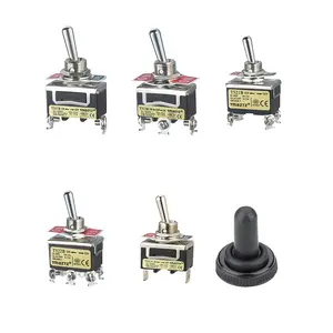 ON-OFF-ON 6 pin 3a 12v 3-way toggle switch, interruptor 125vac 3a/3P toggle switch SPDT/diferentes tipos de interruptores