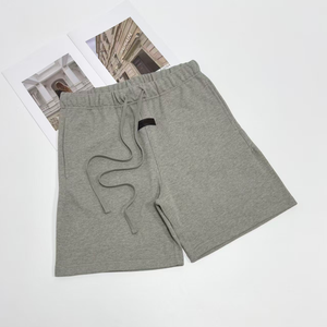 <span class=keywords><strong>ESSS</strong></span> Pantalones Cortos Acolchados de Punto de Cintura Alta con Doble Costura, Estilo Urbano, Diseño con Cordón y Patrón de Letras, 100% Algodón - Product Image 5