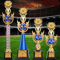Vente directe d'usine, trophée en plastique à colonne unique personnalisé, trophée en cristal de luxe, récompenses, trophées d'usine, médailles, plaques