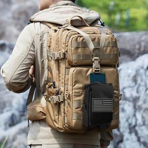 Bolsa Táctica Molle, Bolsa de Utilidad EDC para Exteriores, Riñonera Impermeable de Nailon 1000D para Senderismo y Camping - Product Image 5