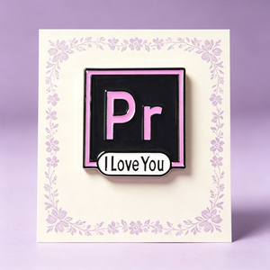 เข็มกลัดตราสัญลักษณ์ <span class=keywords><strong>PS</strong></span> PR Adobe AAU Enamel ปักหมุดโลหะ - Product Image 3