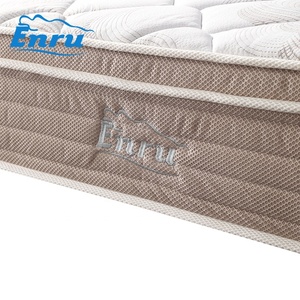 Enru-colchón de muelles de bolsillo de <span class=keywords><strong>3</strong></span> zonas, tamaño completo, espuma cómoda, producción en masa, precio de fábrica, muebles de dormitorio de hotel - Product Image 4