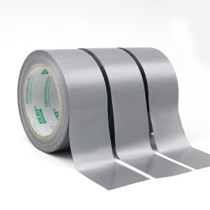 Hot Selling Silver Cloth <strong>Duct</strong> <strong>Tape</strong> Heavy Duty Adhesive Weather Resistant for Pipe Sealing and Outdoor Repairs - Product Image 1