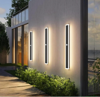 Applique murale extérieure avec détecteur de mouvement, lampe LED extérieure 110v220v IP65 résistante à l'eau, longue durée d'endurance