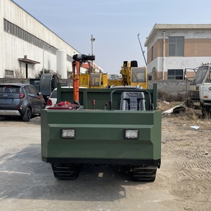 3-Ton 5-Ton Crawler Rail <span class=keywords><strong>Truck</strong></span> Usado para Wetland Dumping <span class=keywords><strong>Mini</strong></span> Crawler Dumper <span class=keywords><strong>Truck</strong></span>