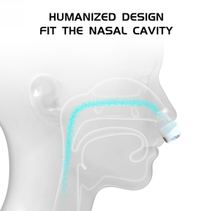 Dilatateur nasal anti-ronflement Dispositif d'apnée du sommeil Contrôle du ronflement 2 en 1 Filtration de l'air Évents nasaux - Product Image 4