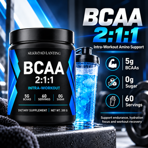 BCAA 2:1:1 แบบฉลากส่วนตัว ผงสำหรับรับประทานระหว่างออกกำลังกาย เพื่อการปกป้องกล้ามเนื้อและความทนทาน ด้วยสูตรปราศจากน้ำตาล - Product Image 3