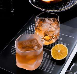 Vaso giratorio de cristal para Whisky, copas de vino de diseño creativo, para Bar, restaurante, copas XO Chivas - Product Image 3