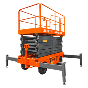 6m 8m 10m 12m <span class=keywords><strong>14m</strong></span> 18m 300Kg 1 टी 2 टी क्षमता बिजली मोबाइल कैंची उठा manlift मोबाइल मंच किसी न किसी इलाके - Product Image 2