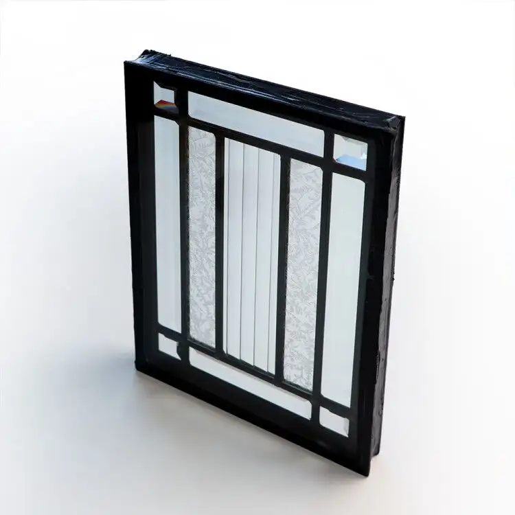20 मिमी अनुकूलित डिजाइन सुरक्षा कैबिनेट ने फ्रॉस्टेड लकड़ी के दरवाजे से सना हुआ ग्लास इंसर्ट टुकड़े टुकड़े