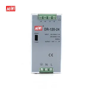 Meanwell Din导轨DR-120-36 5A 36V meanwell 120W开关电源