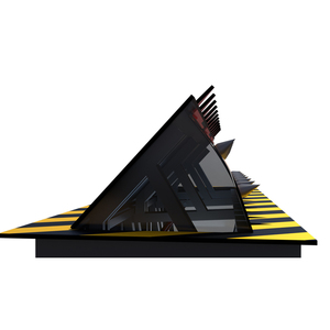 High Security Factory Price Hydraulic Flip Board Traffic Road Blocker Vehicle Tire <strong>Spikes</strong> Boom <strong>Barrier</strong> Gate - Product Image 2