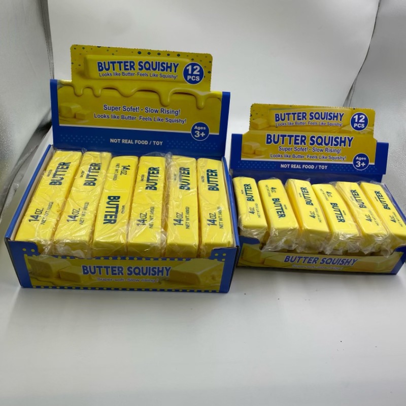 Petits bâtonnets de beurre (emballage en sachet OPP et boîte couleur)