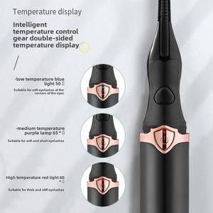 Produits pour la maison intelligente : Recourbe-cils électrique à chaleur constante avec affichage numérique, double face, pour un recourbement durable des cils - Product Image 3