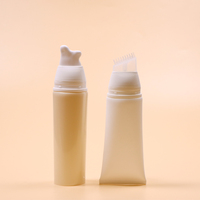 Tête de Massage queue de poisson en céramique Tube en plastique de 30ml pour cosmétiques rouge à lèvres crème Lotion Mascara crème solaire produits pour le visage emballage