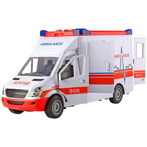 1/14 più modelli di illuminazione effetto sonoro attrito auto della polizia <span class=keywords><strong>giocattolo</strong></span> cinque porte città di soccorso <span class=keywords><strong>ambulanza</strong></span> veicoli <span class=keywords><strong>giocattolo</strong></span> per bambini ragazzi - Product Image 1