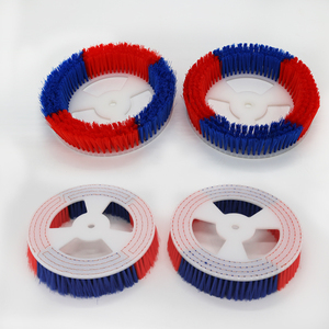 Cabezal de cepillo de limpieza solar con cerdas de nailon <span class=keywords><strong>para</strong></span> diseño de doble cabezal y placa de plástico, limpieza en seco/húmedo, duradero - Product Image 5