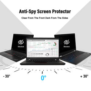 Échantillon gratuit angle de vue 60 degrés anti espion Pet Film protecteur anti-rayures HD filtre de confidentialité pour ordinateur portable à usage domestique - Product Image 4