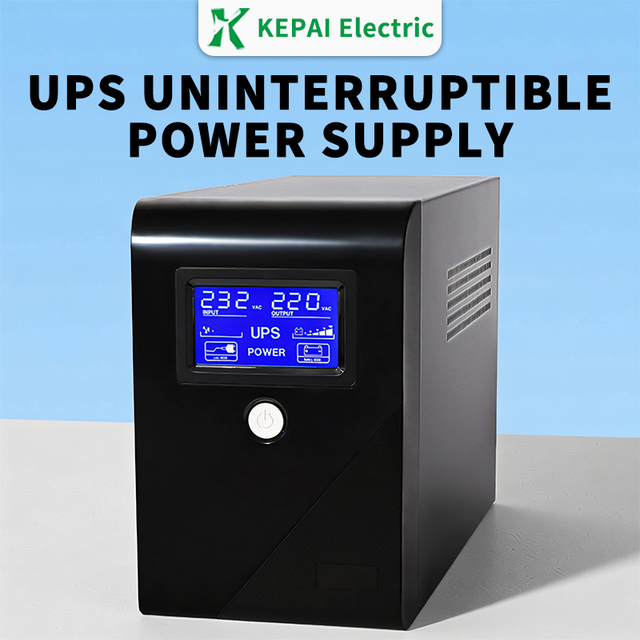 KEPAI Electric UPS Uninterruptible Power Supply with LCD Display