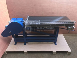 Online-Handel 0,2 t/h Kapazität Mineralprüfgerät Kleiner Goldschütteltisch Auf Lager - Product Image 4