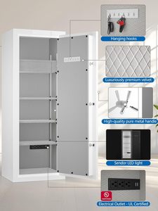 Caja Fuerte para el Hogar TIGERKING de 13.12 Pies Cúbicos, Resistente al Fuego, de Acero de Alta Resistencia, con Cerradura Digital para el Hogar, Negocios u Oficina - Product Image 3