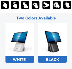 Bán Hot 15 inch New có thể gập lại POS Windows10 17 inch có thể tháo rời SSD All-in-One Máy N2840 Wifi POS hệ thống sản phẩm - Product Image 6