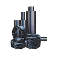 Tuyaux en PEHD haute pression, durables et résistants à la corrosion, DN20-DN1600, pour l'alimentation en eau et le drainage, certifiés CE