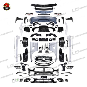 1:1 GTR PRO Wide Full Set avec Kit de carrosserie léger pour <span class=keywords><strong>Mercedes</strong></span> Benz AMG GT GTC GTS Dry Carbon Fiber PP Material Automotive Parts Kit - Product Image 6