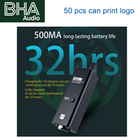 Amplificateur de casque personnel monocanal BHA P20 avec entrée XLR/6,35 mm, batterie lithium rechargeable intégrée, amplificateur de monitoring de scène OEM