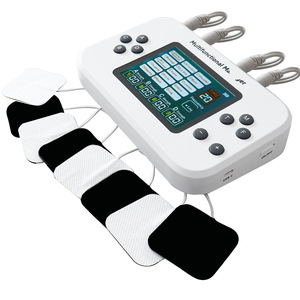 Masajeador TENS de Alta y Baja Frecuencia, Dispositivo Multifuncional de Alivio del Dolor de 4 Canales, Batería de Litio Recargable por USB, de Fábrica - Product Image 2